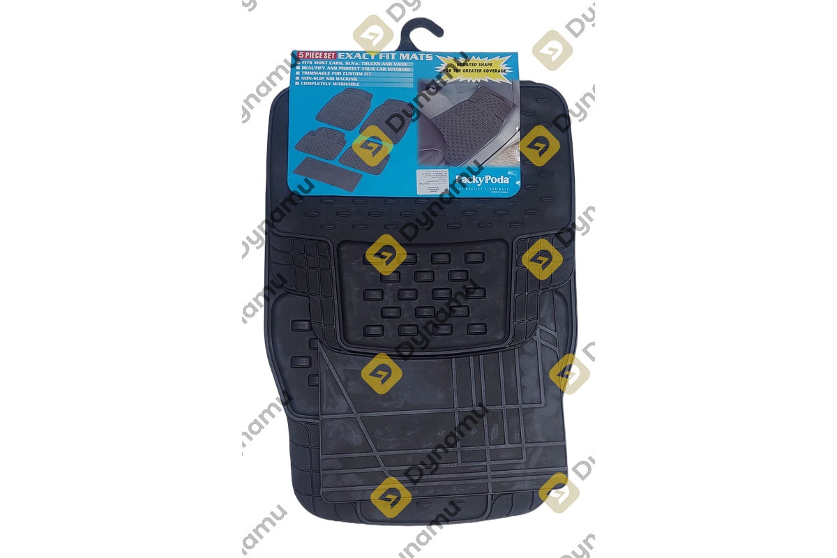 Universal Car Floor Mats - 5 Pack